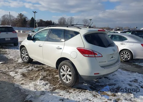 2011 Nissan Murano Sl z USA, uszkodzony, nr VIN JN8AZ1MU7BW070046